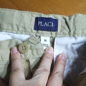 Children's Place khaki adjustable shorts